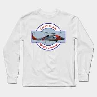 US Coastguard search and rescue Helicopter, Long Sleeve T-Shirt